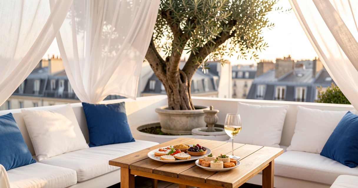 Brach Paris x Kalios : la terrasse grecque qui change tout