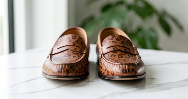 Caulaincourt x Eric Guérin : le mocassin léopard qui change la donne