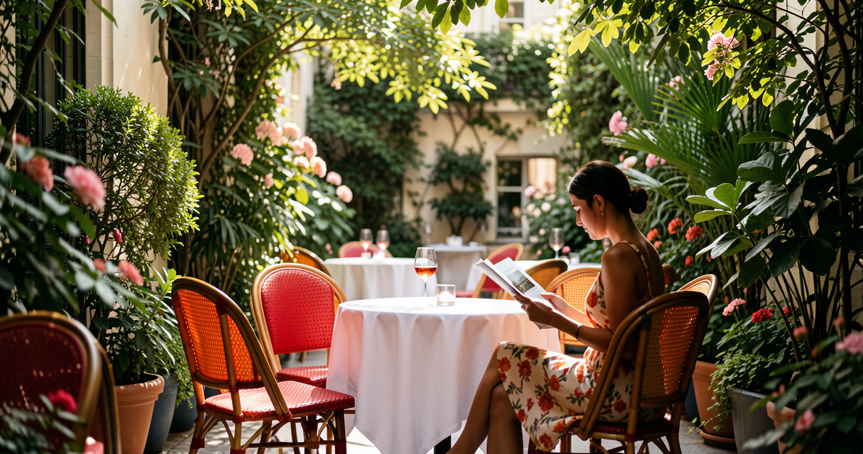 Cour Jardin Chez Suzy : le secret bien gardé de Paris